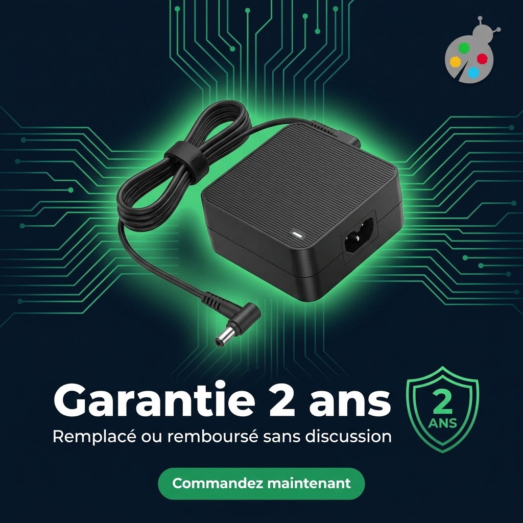 Chargeur ordinateur portable asus vivobook go 15 e1504ta bq200ws