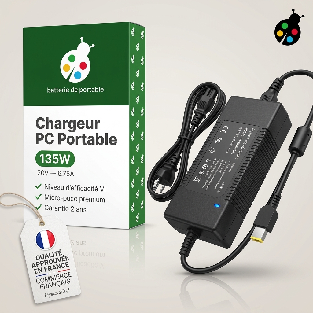 Chargeur lenovo thinkpad p15v gen 3