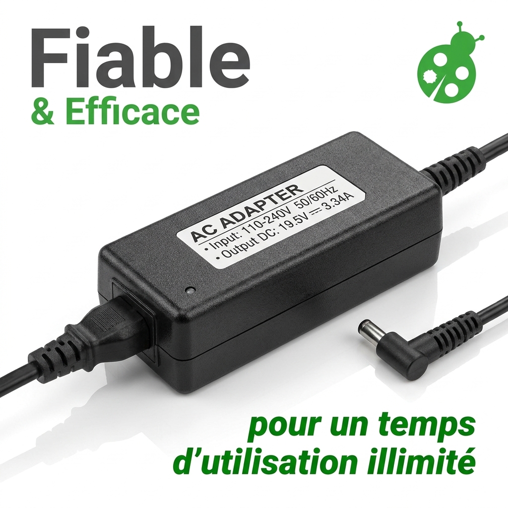Chargeur ordinateur portable dell dc15250