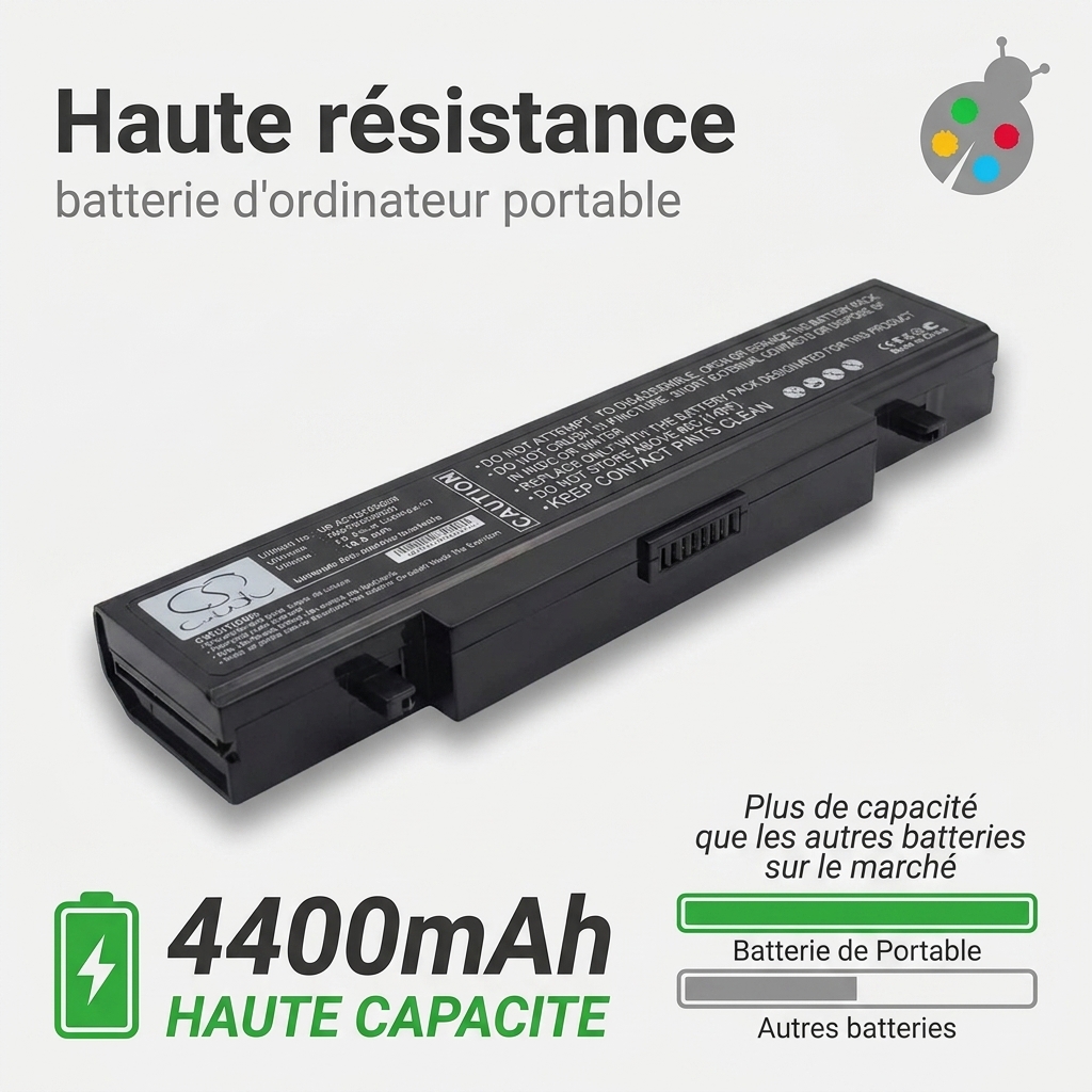 Batterie ordinateur portable samsung q520