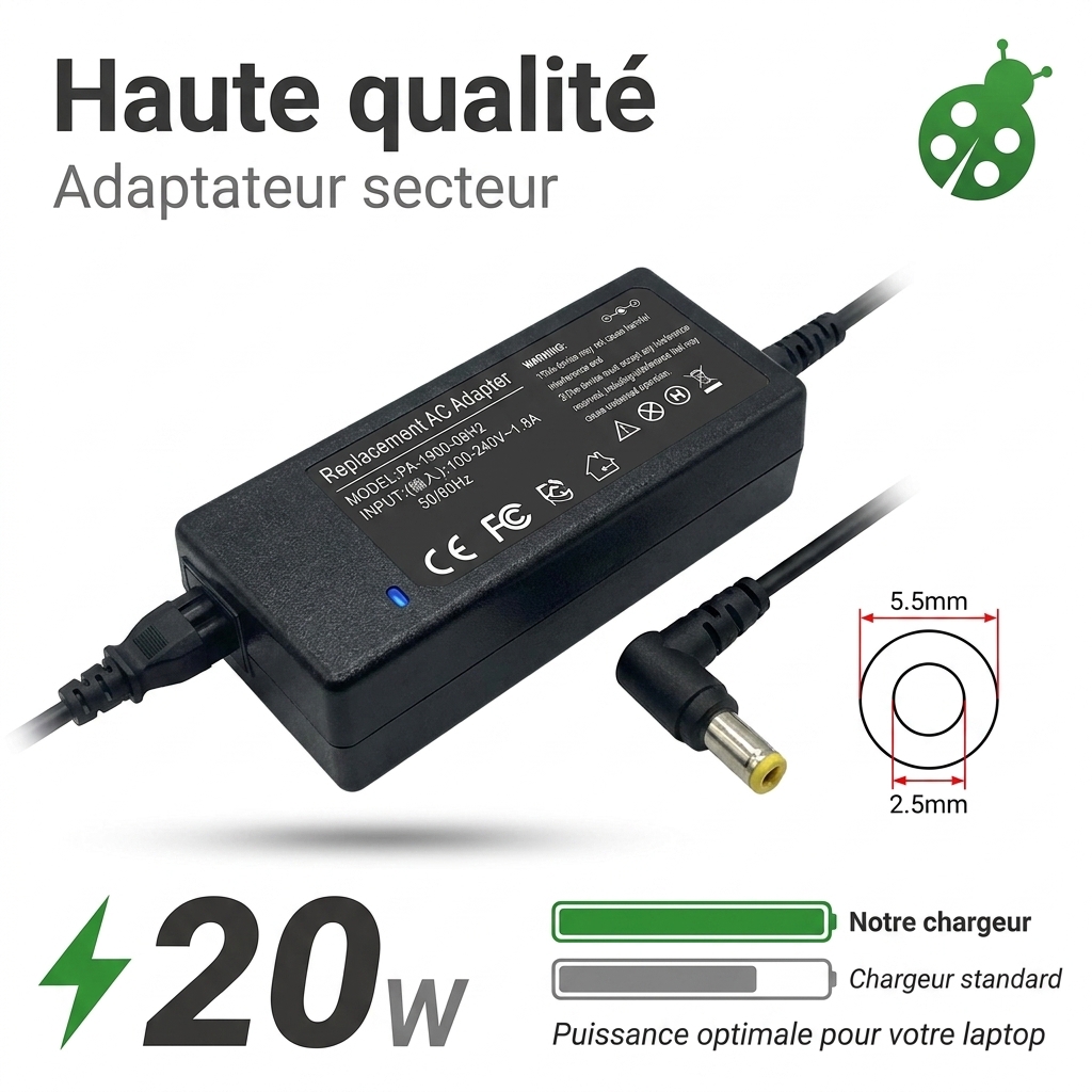 Chargeur ordinateur portable razer rz09 01302e22