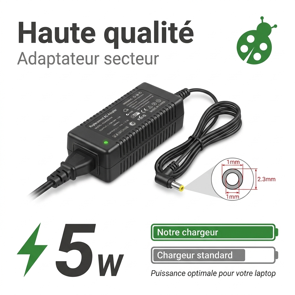 Chargeur asus eee pc 1015cx