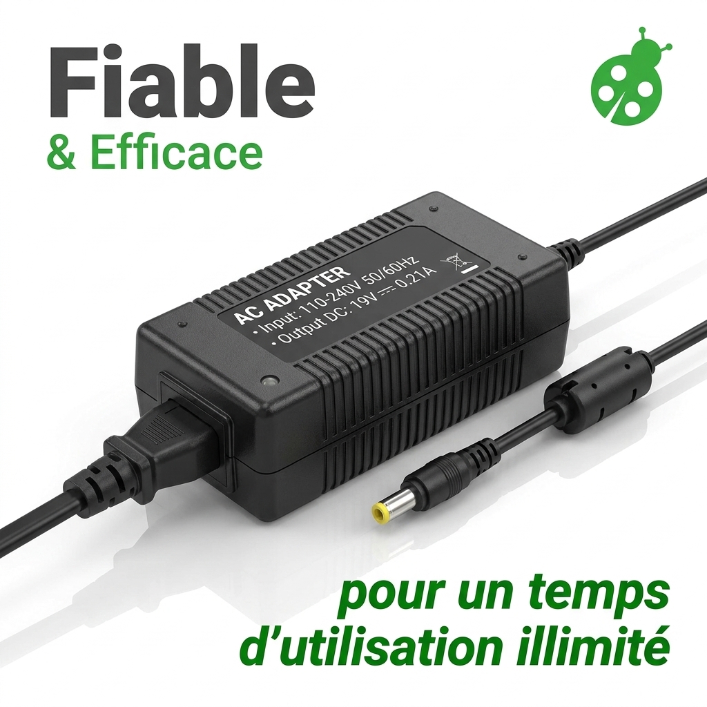 Chargeur ordinateur portable asus eee pc 1001px