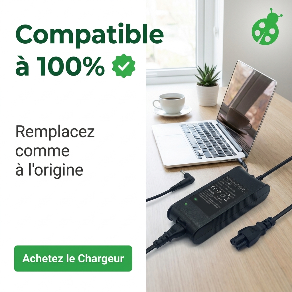 Chargeur ordinateur portable dell xps m1530