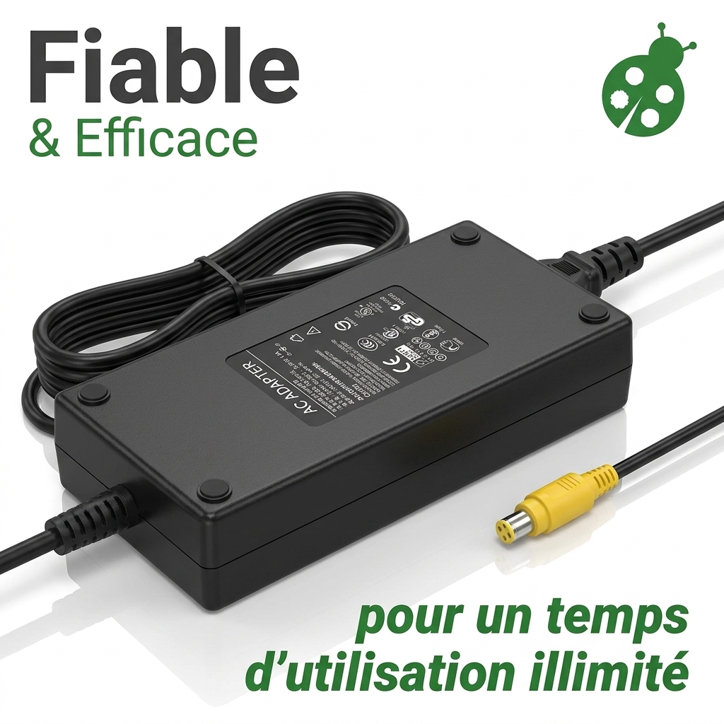 Chargeur ordinateur portable toshiba satellite p500 16t