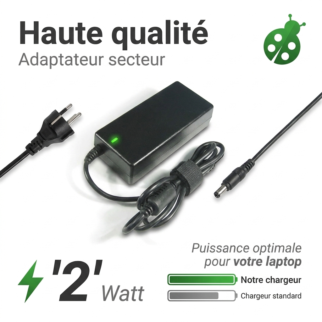 Chargeur ordinateur portable dell inspiron 15