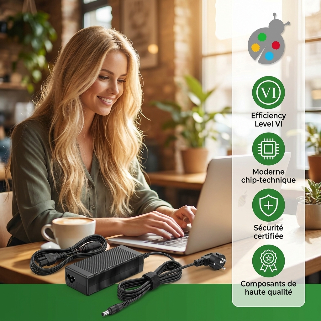 Chargeur ordinateur portable dell inspiron 15