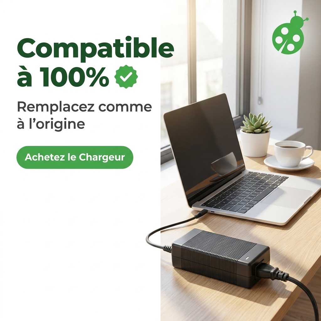 Chargeur ordinateur portable dell inspiron 15