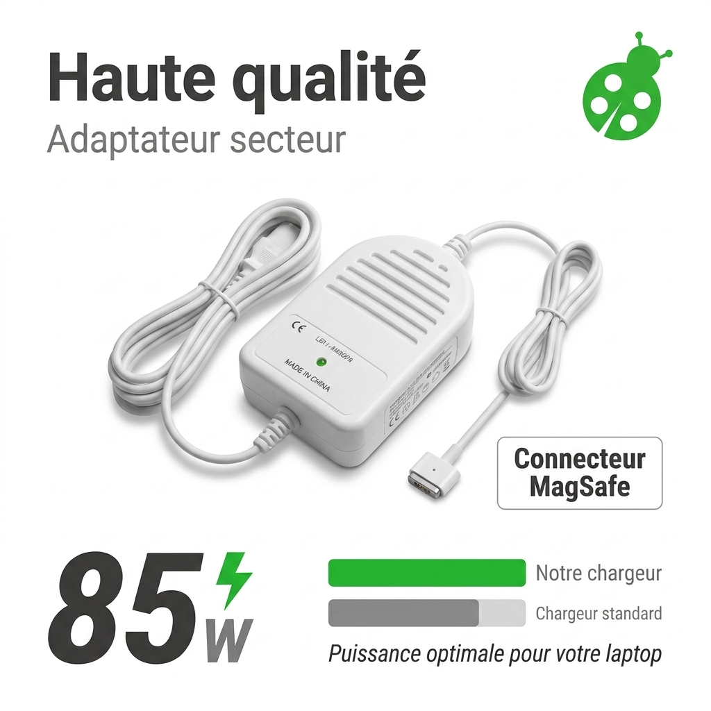 Chargeur   macbook pro 15 early 2006
