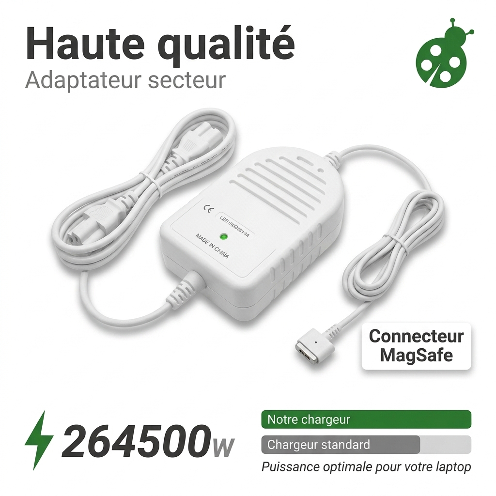 Chargeur   macbook pro 13 early 2011