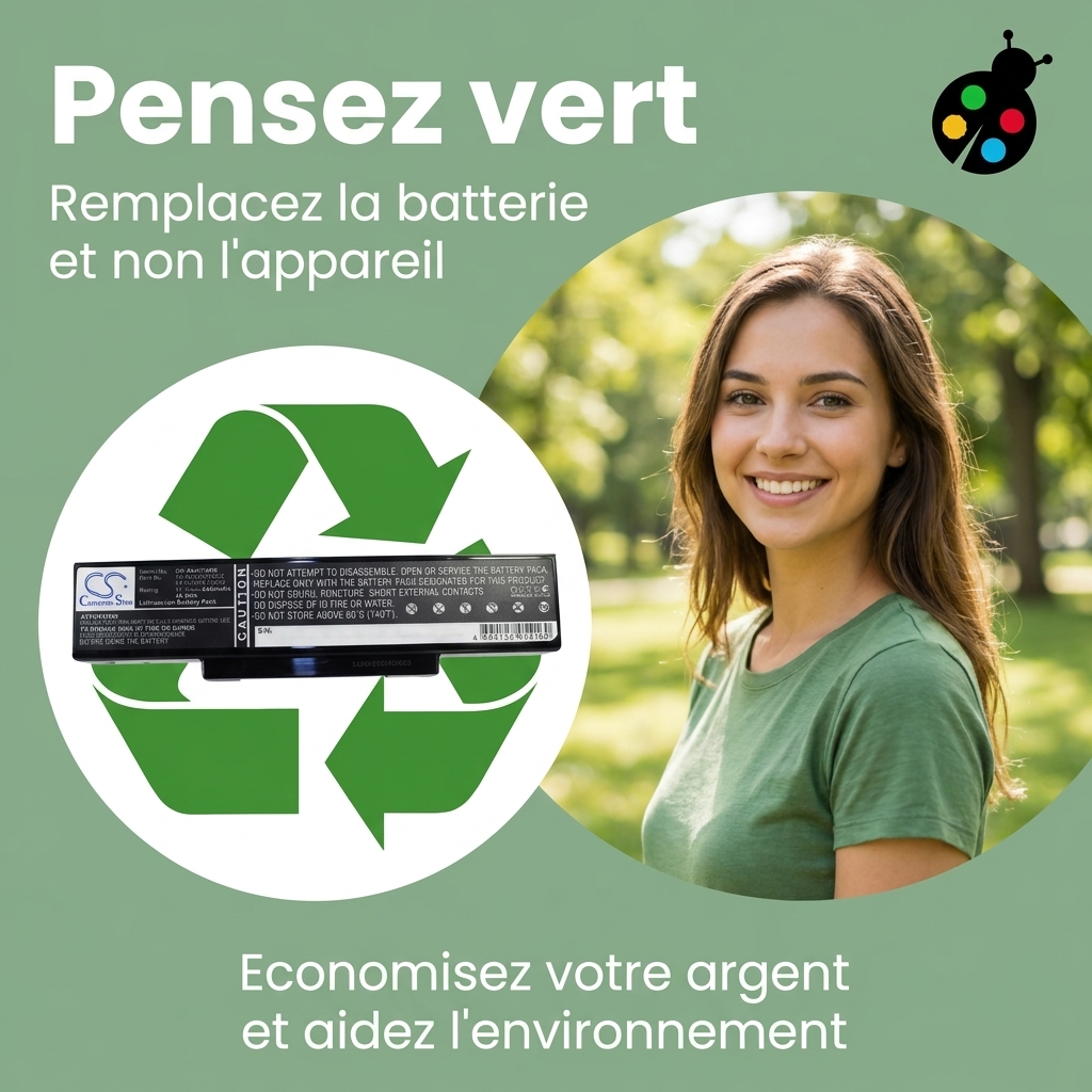Batterie ordinateur portable asus k72f
