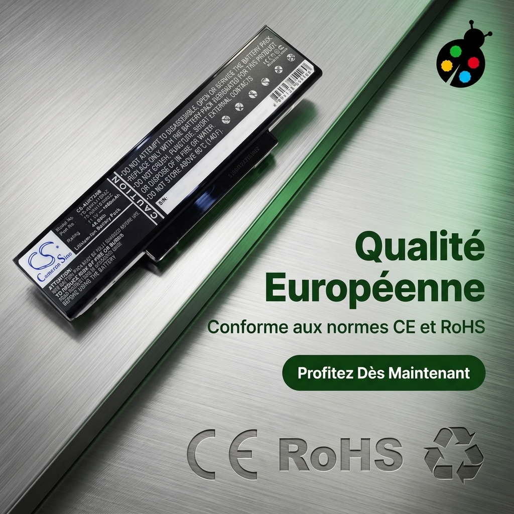 Batterie ordinateur portable asus k72f