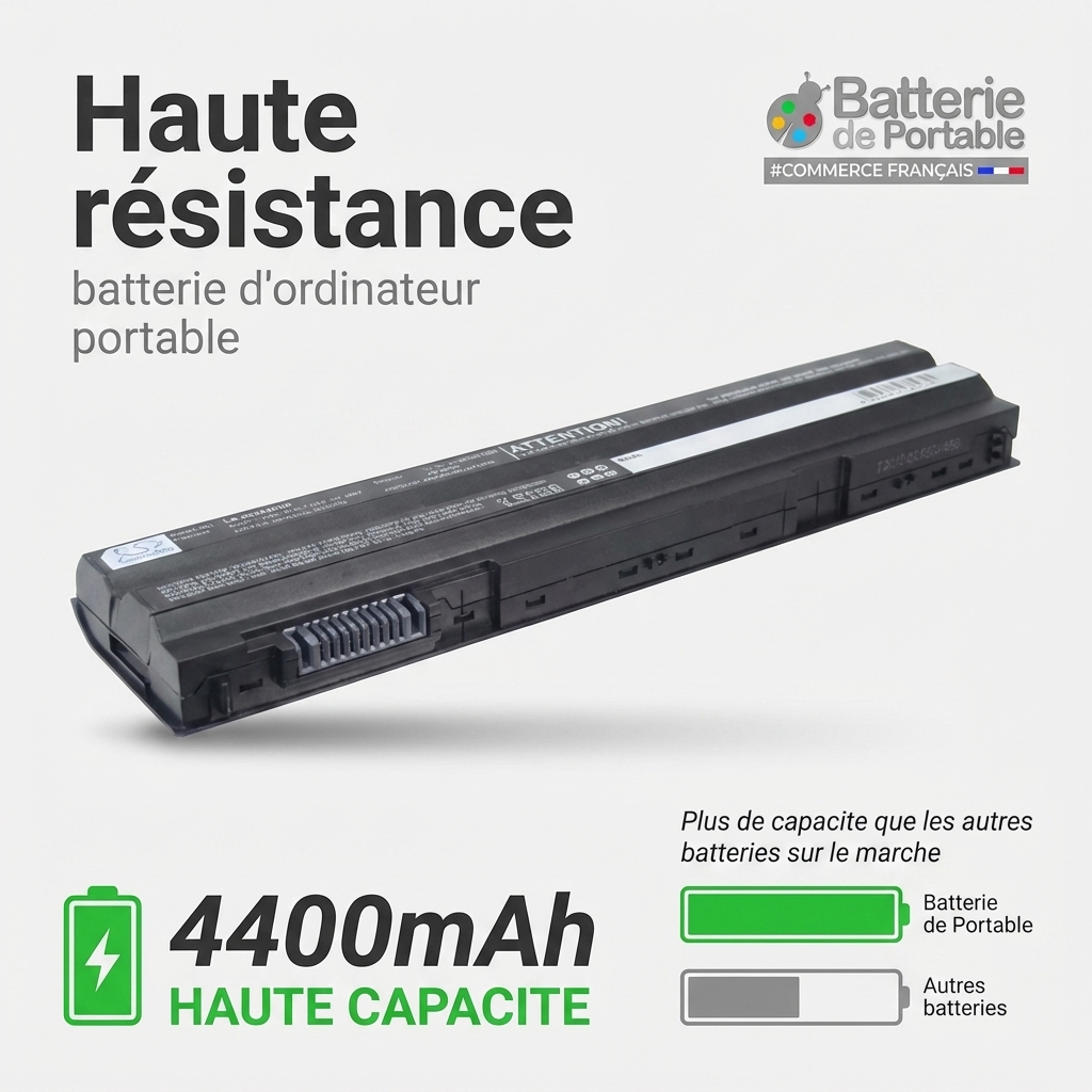 Batterie ordinateur portable dell latitude e5220