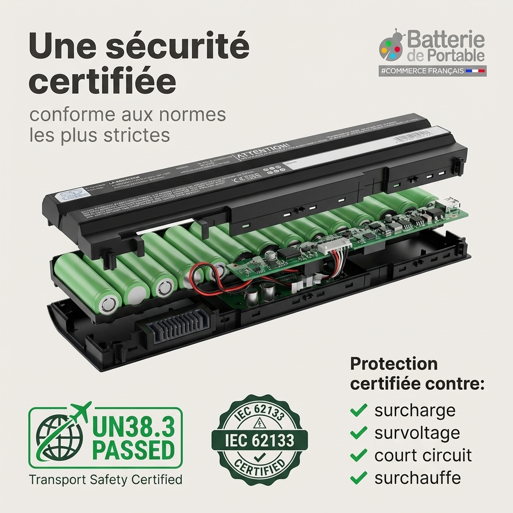 Batterie ordinateur portable dell latitude e5220