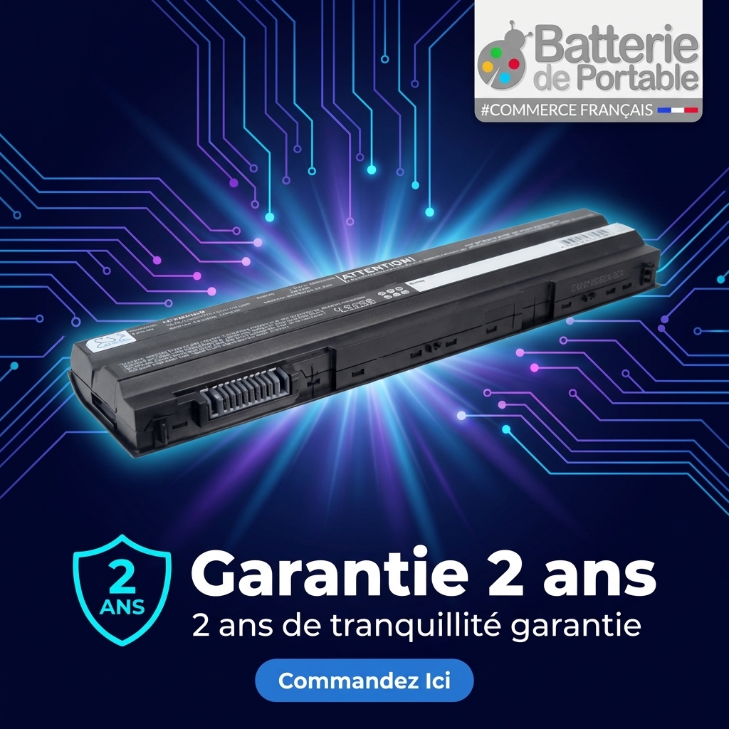 Batterie ordinateur portable dell latitude e5220