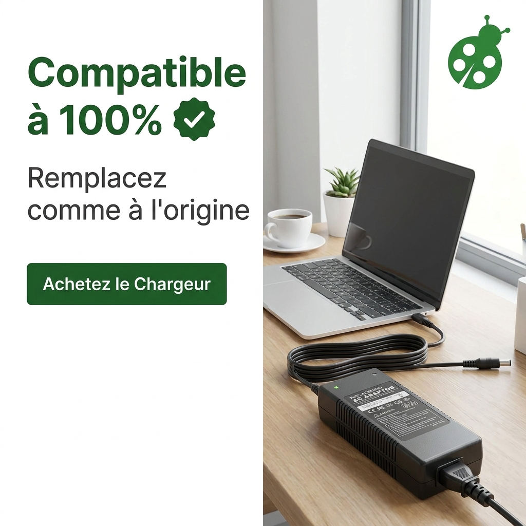 Chargeur ordinateur portable dell latitude pp01l