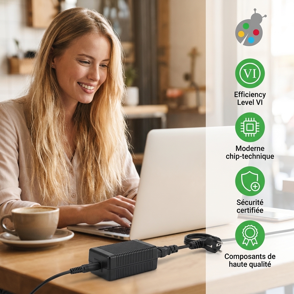 Chargeur ordinateur portable dell latitude e5550