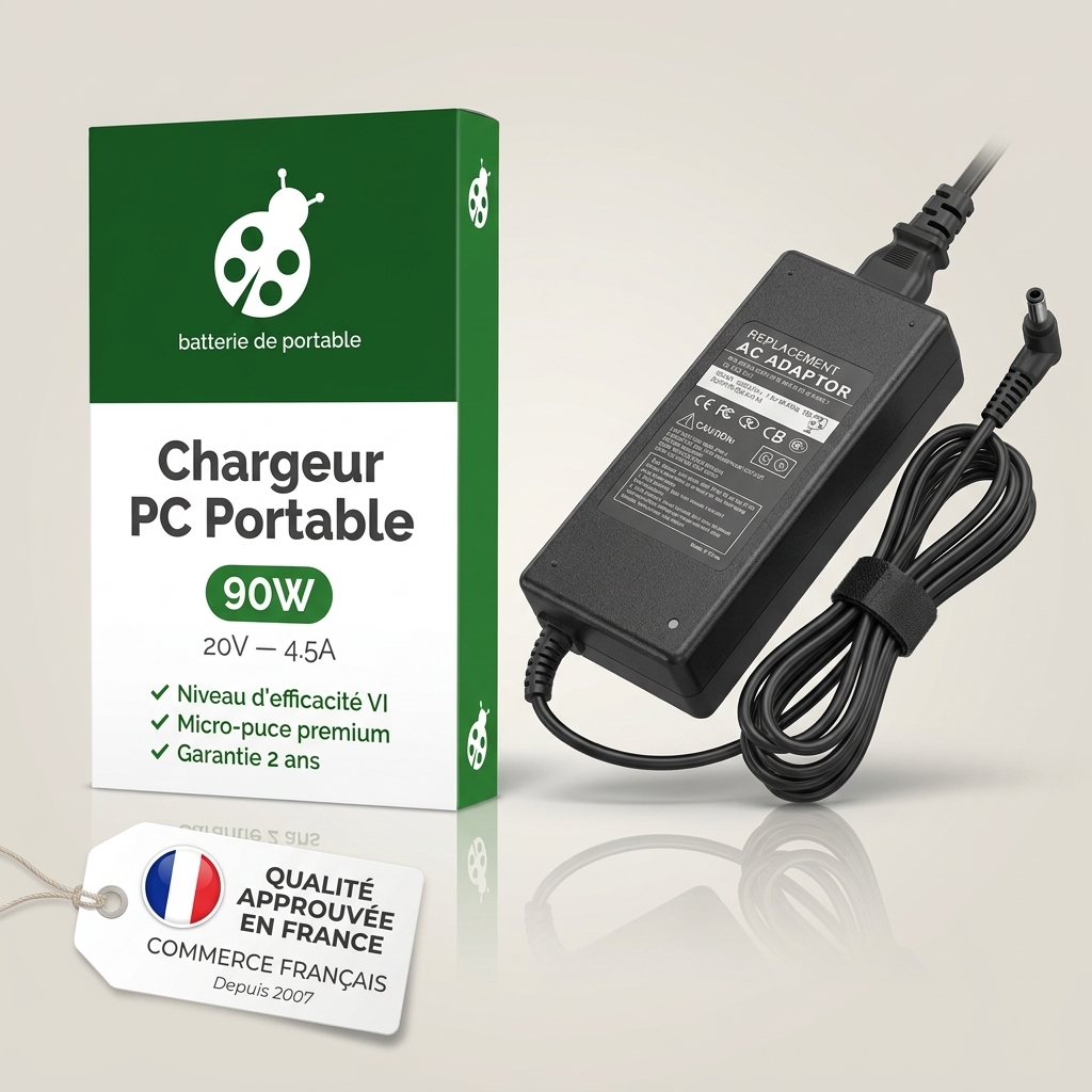 Chargeur ordinateur portable dell latitude ppx