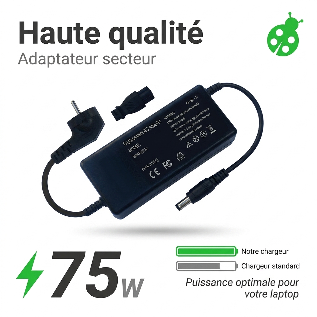 Chargeur ordinateur portable toshiba portege r30 series