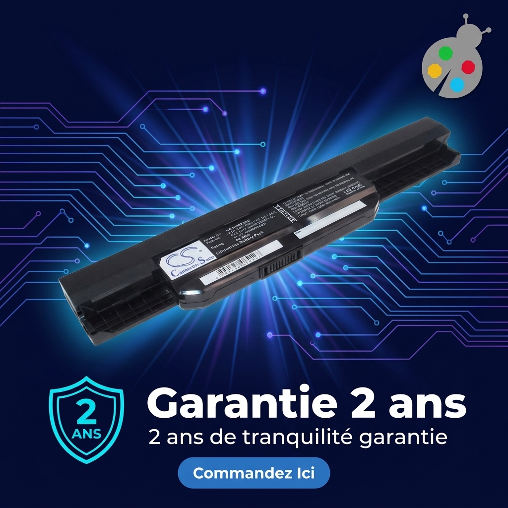 Batterie ordinateur portable asus k53e bd4td