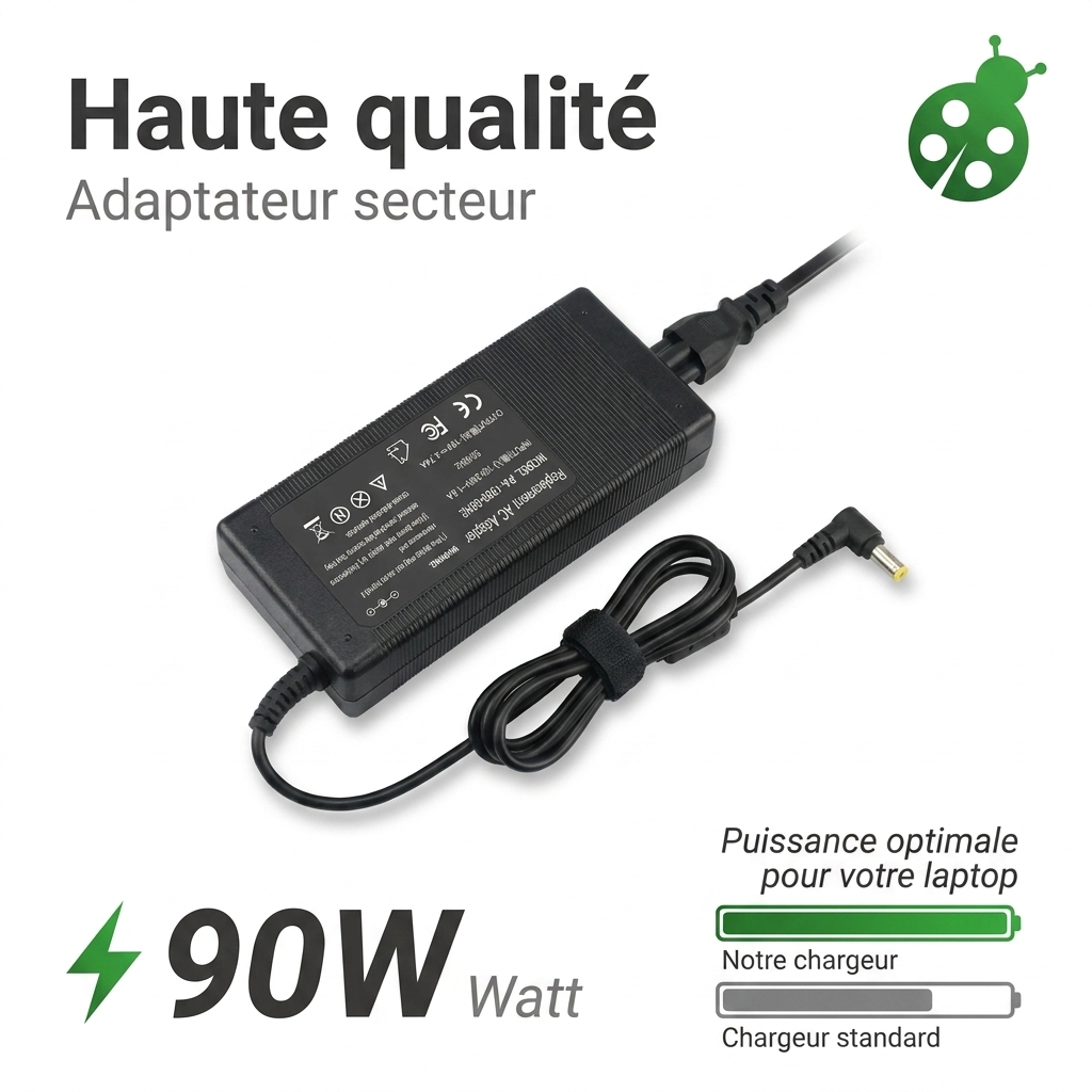 Chargeur ordinateur portable hp  pavilion dv9700t cto