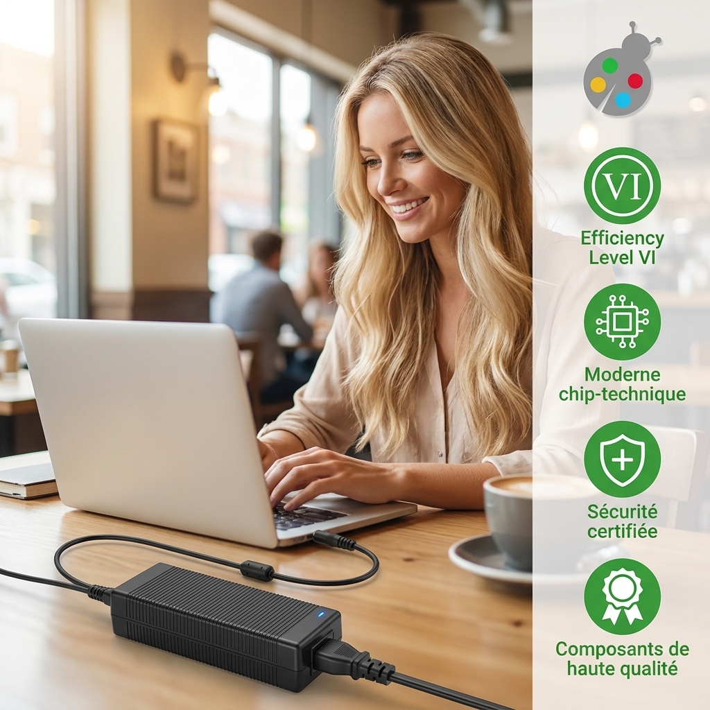 Chargeur ordinateur portable hp  pavilion dv9700t cto