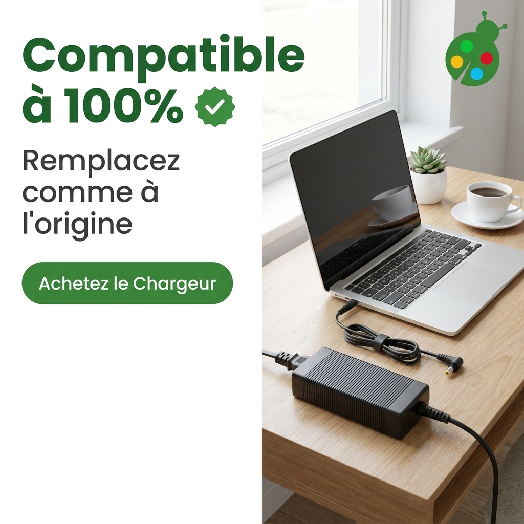 Chargeur ordinateur portable hp  pavilion dv9700t cto