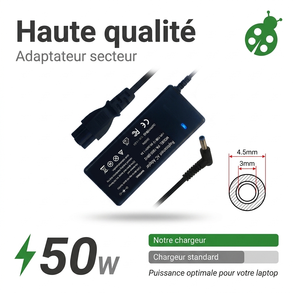 Chargeur ordinateur portable asus vivobook 15 x1502za