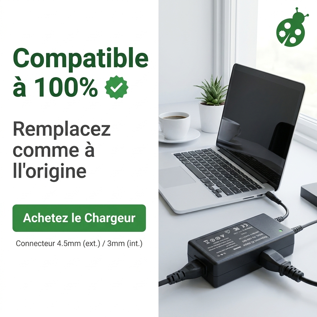 Chargeur ordinateur portable dell inspiron 16 plus 7610