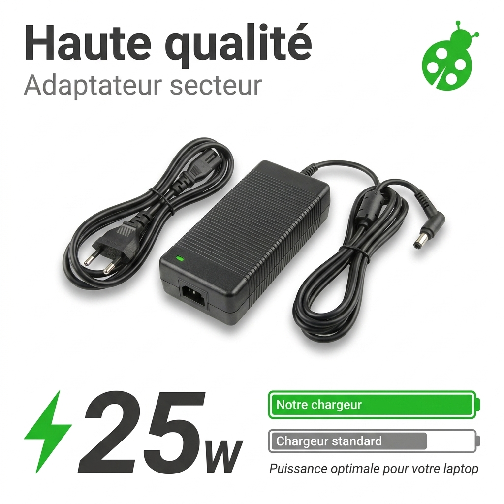 Chargeur ordinateur portable msi gt62vr dominator pro 220