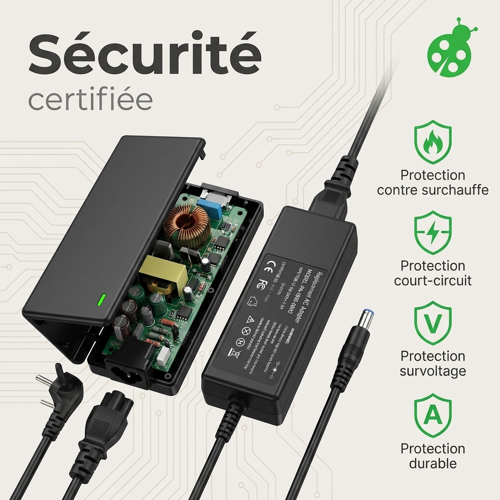 Chargeur ordinateur portable dell vostro 15 3500 ddr4