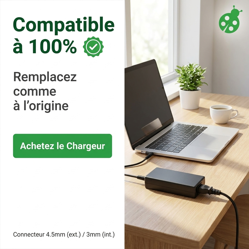 Chargeur ordinateur portable dell vostro 15 3500 ddr4