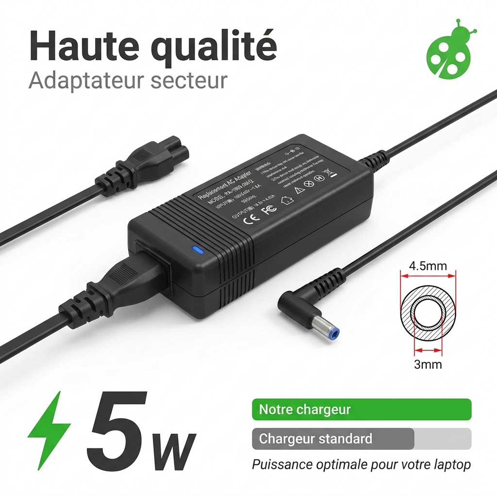 Chargeur ordinateur portable msi crosshair a16 hx d8wfkg 090us