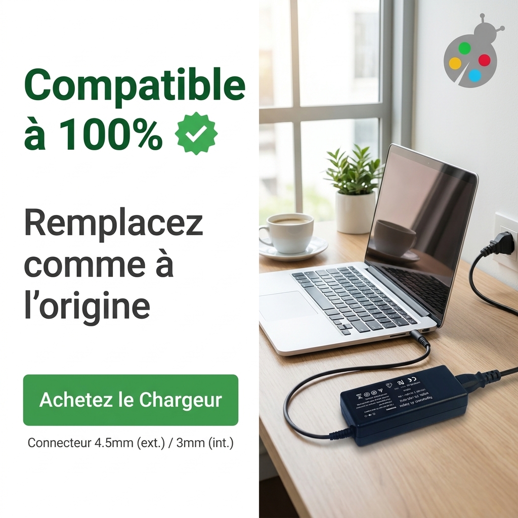 Chargeur ordinateur portable msi stealth 16 ai+ b3wh 002fr