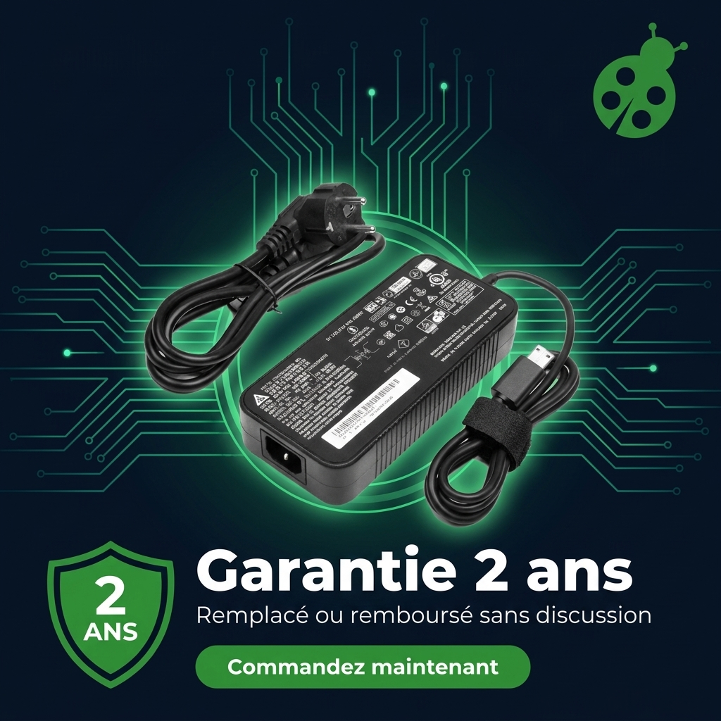 Chargeur ordinateur portable msi titan 18 hx ai a2xwig 012fr