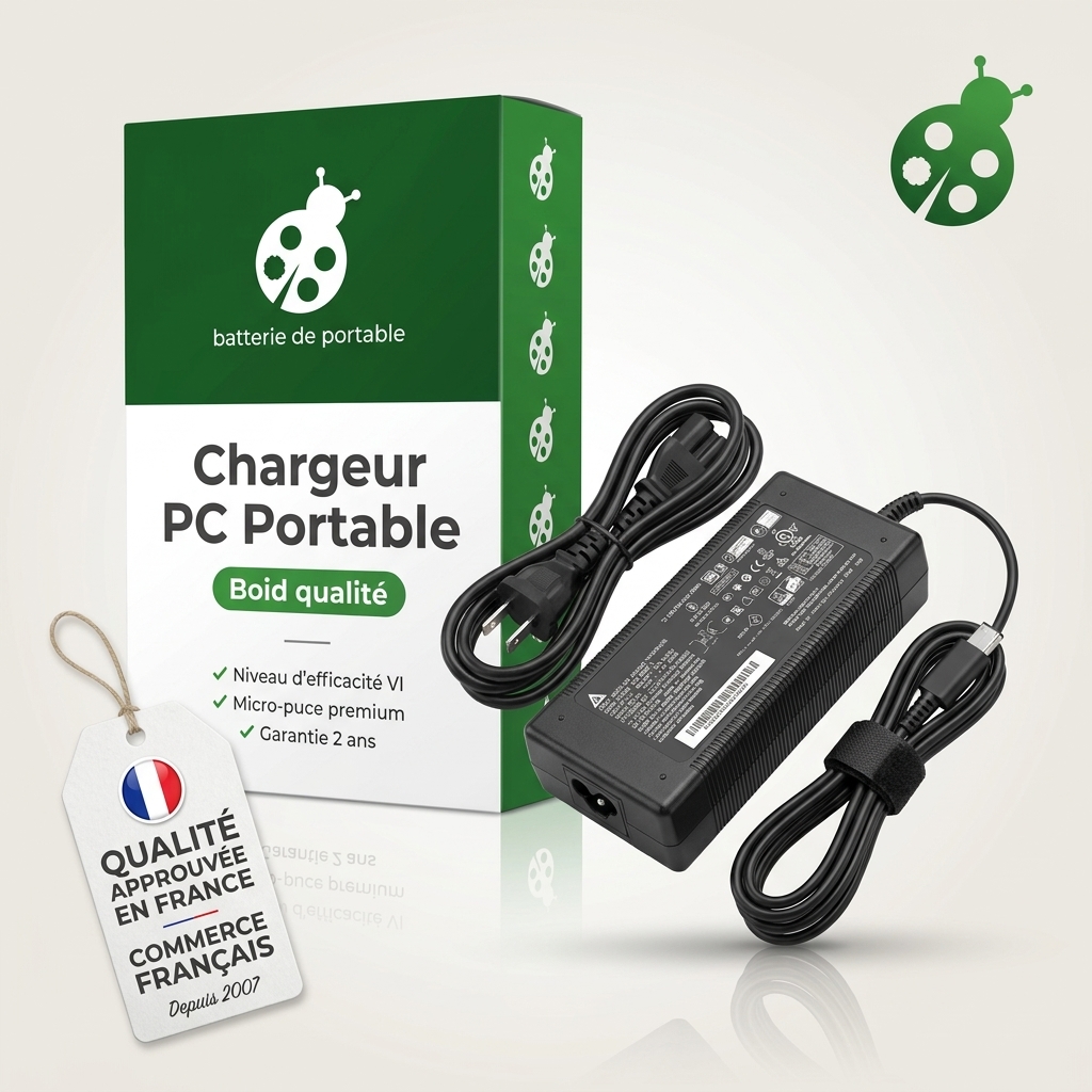 Chargeur ordinateur portable msi vector 16 hx a14vgg-253fr