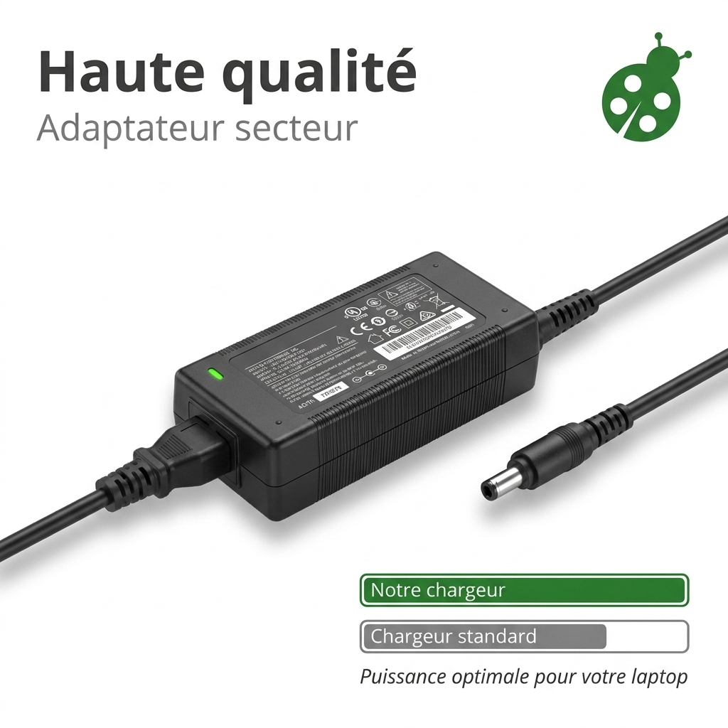Chargeur ordinateur portable msi vector 16 hx ai a2xwfg 004fr