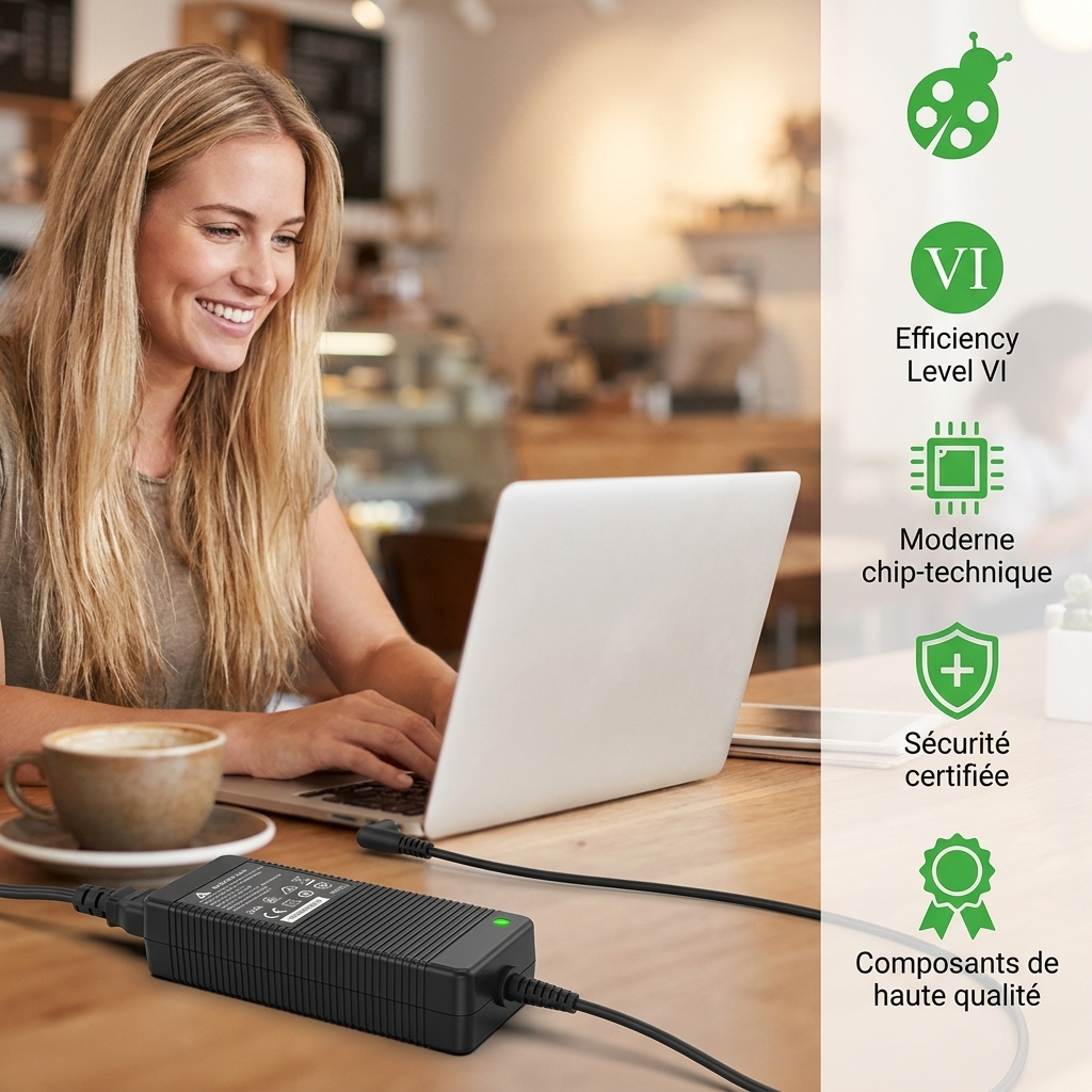 Chargeur ordinateur portable msi vector 16 hx ai a2xwfg 004fr