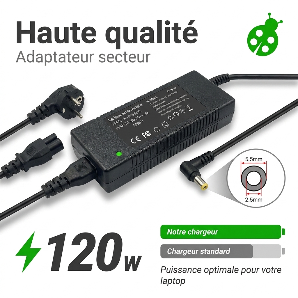 Chargeur ordinateur portable asus g552v
