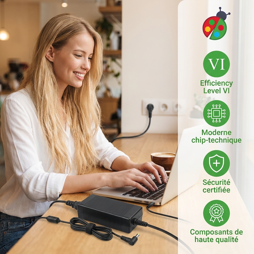 Chargeur ordinateur portable hp  pavilion dv2000