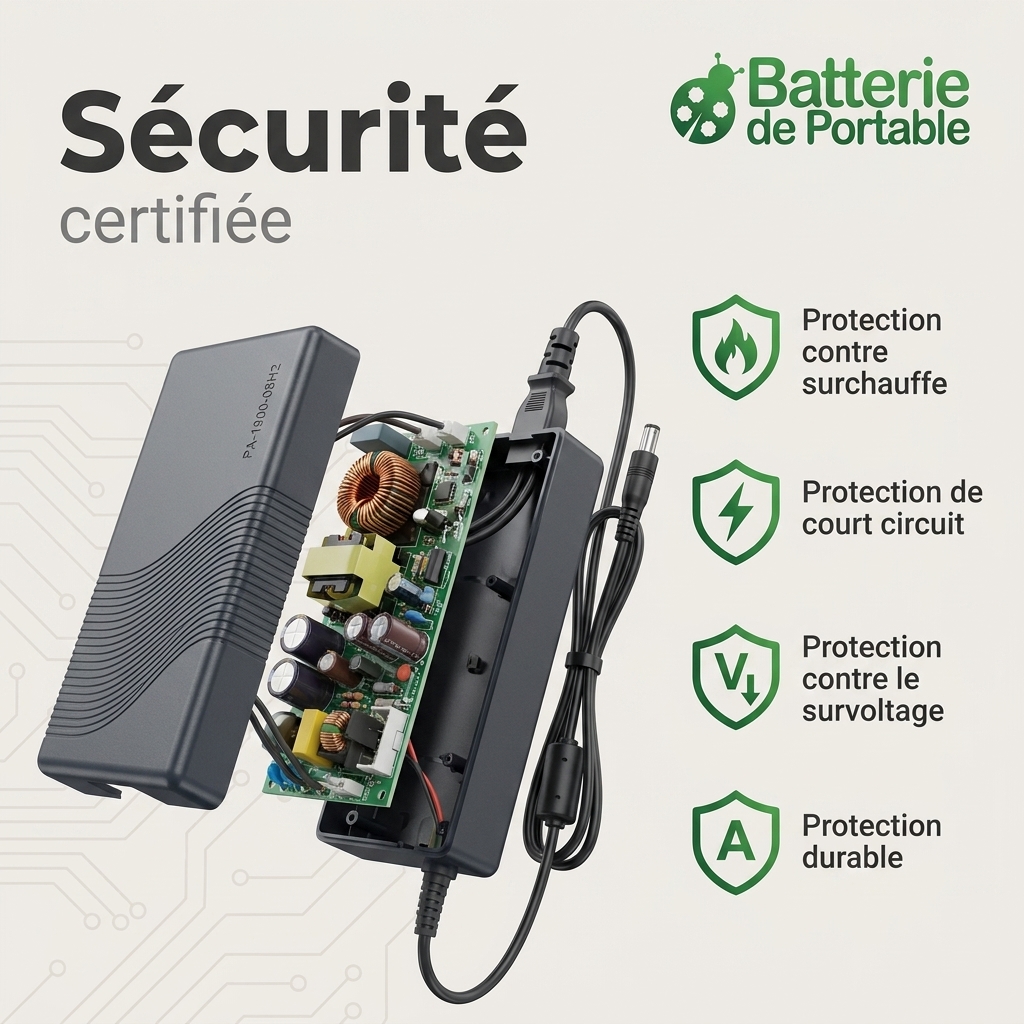 Chargeur ordinateur portable hp  elitebook 8570p b6q03ea