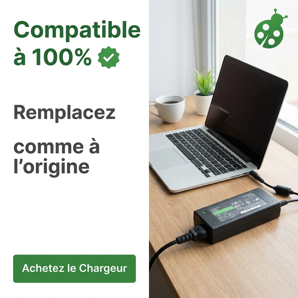 Chargeur ordinateur portable sony vaio pcg 8l3l
