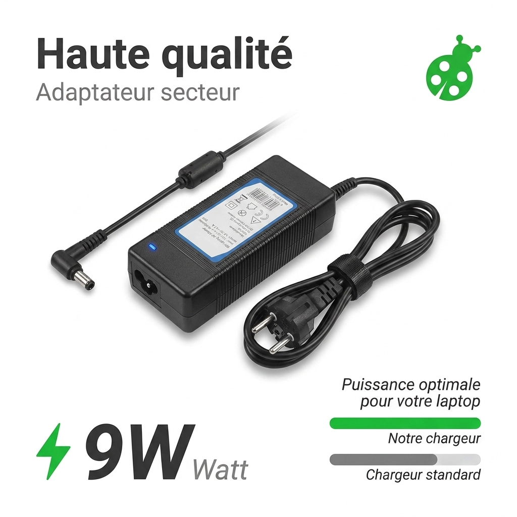 Chargeur sony vaio sve171g12m