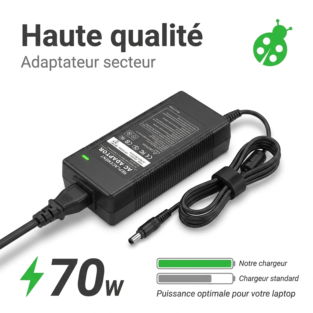 Chargeur ordinateur portable dell vostro 5470d 3328