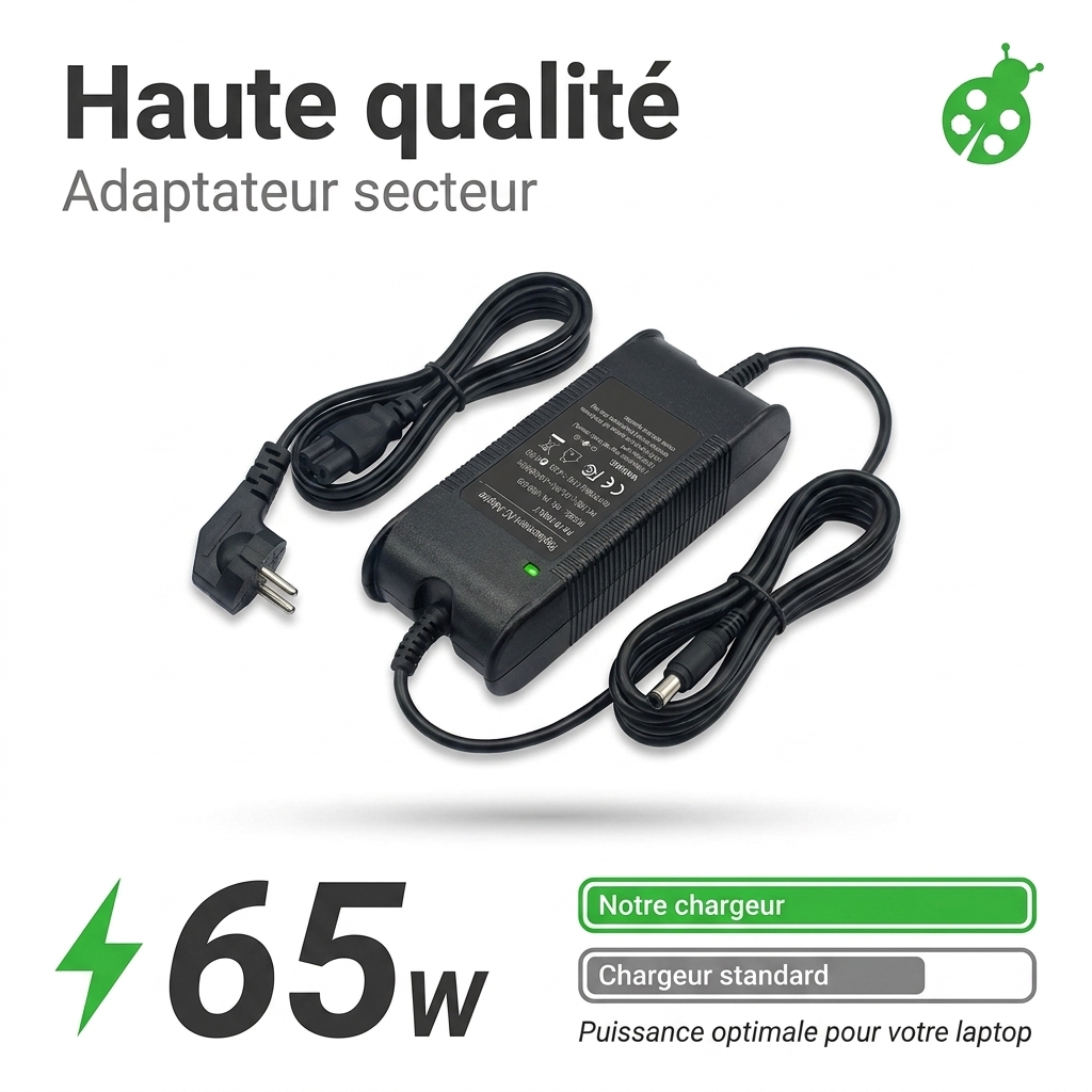 Chargeur ordinateur portable dell inspiron 9300