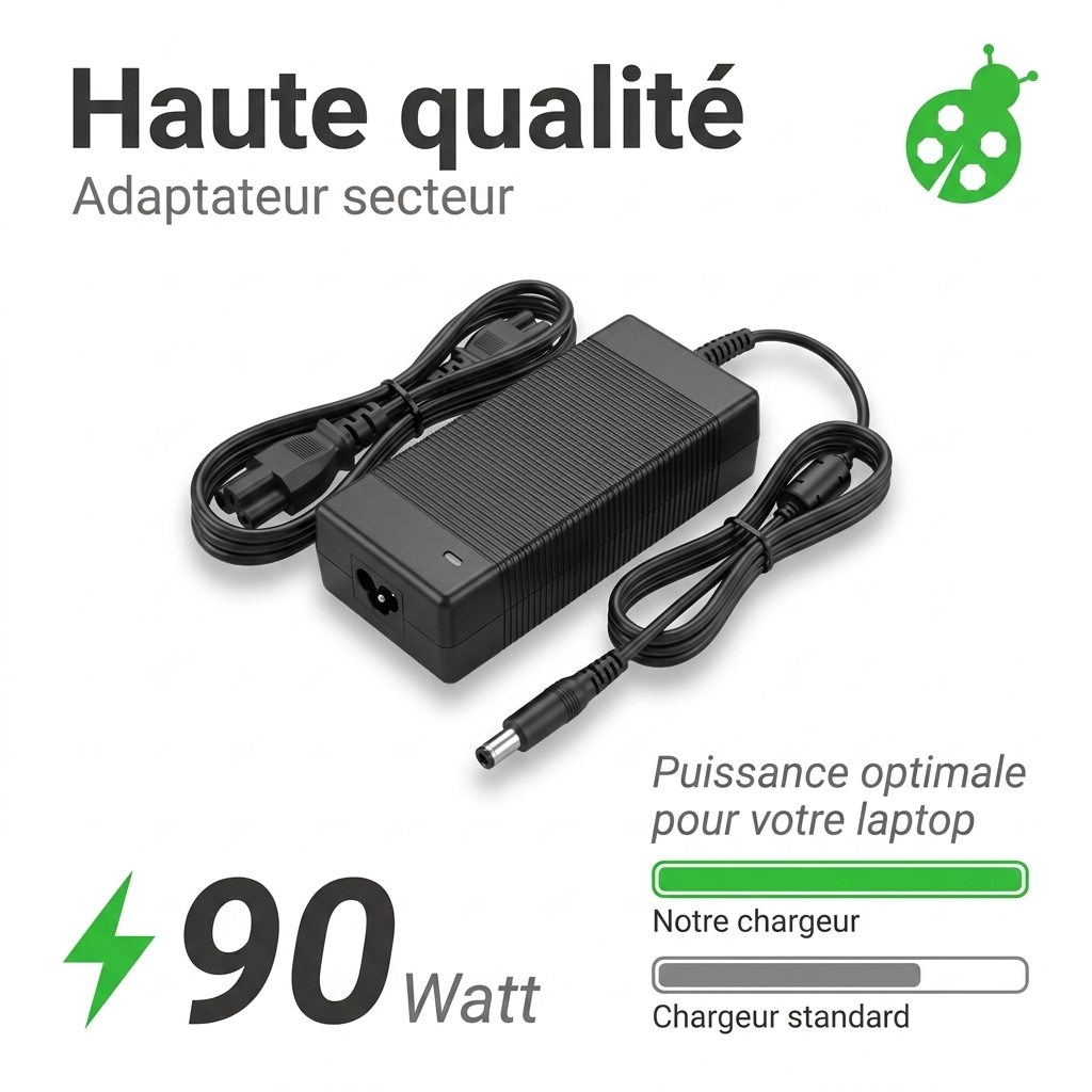 Chargeur ordinateur portable dell vostro 1000