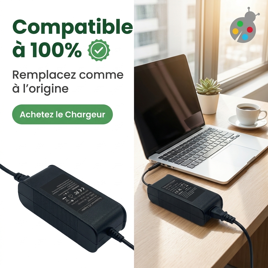 Chargeur ordinateur portable dell vostro 1000