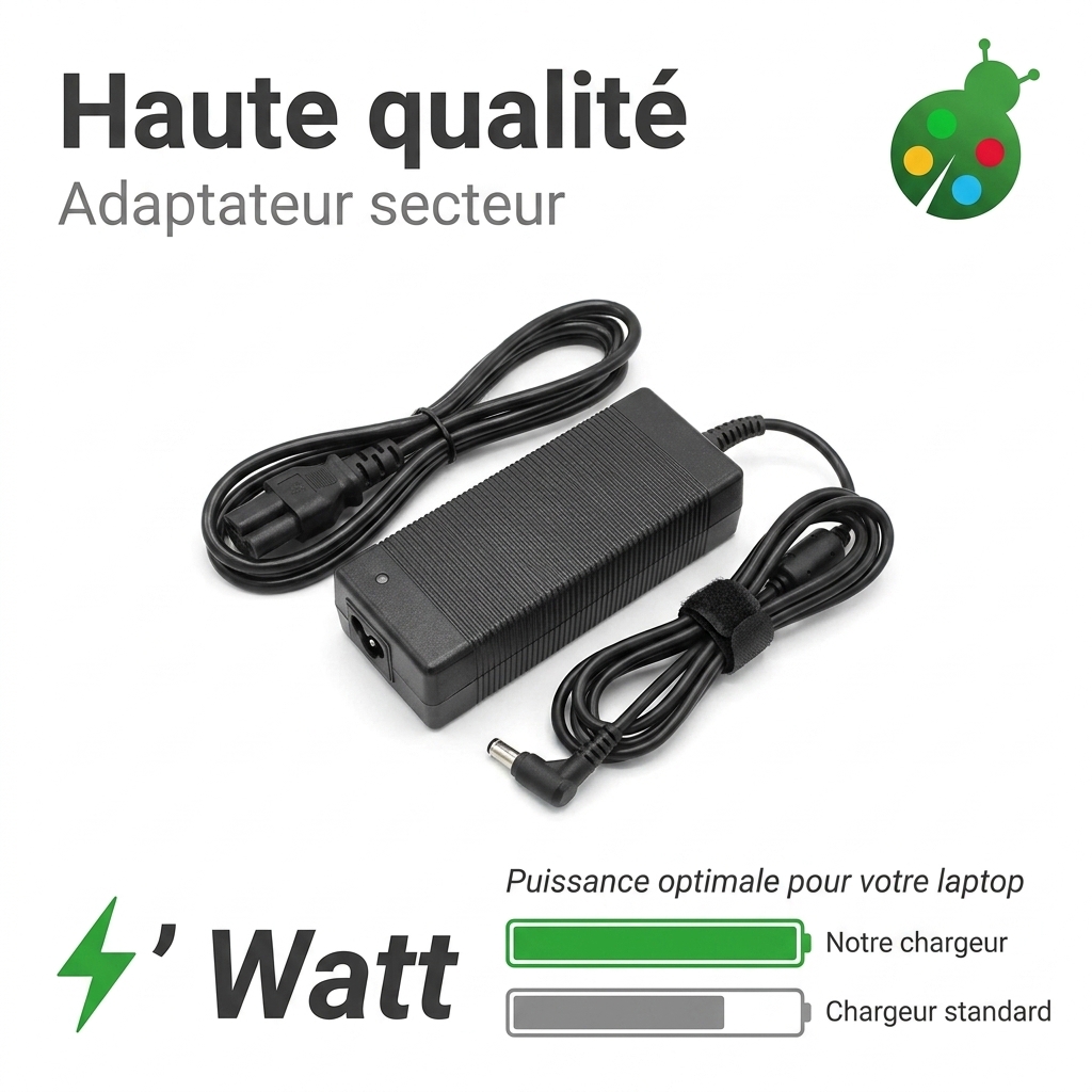 Chargeur ordinateur portable toshiba portege 3500