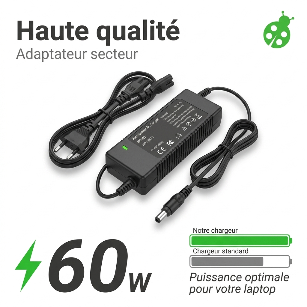 Chargeur ordinateur portable toshiba satellite pro 4200
