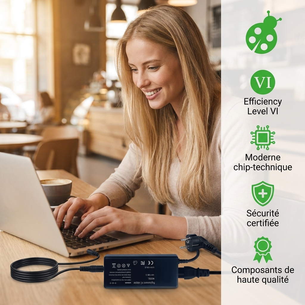 Chargeur ordinateur portable toshiba satellite pro 4200